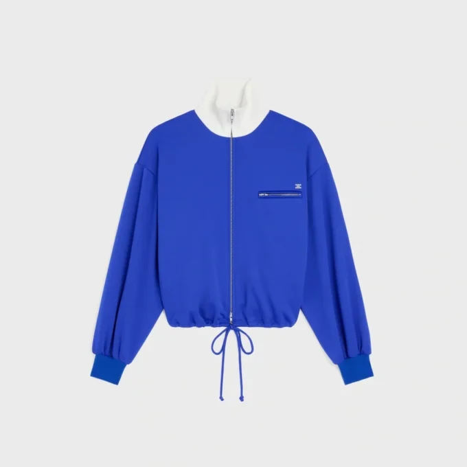 Tracksuit Jacket in Double Face Jersey Tracksuit Jacket in Double Face Jersey