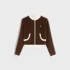 Tracksuit Jacket in Velvet Jersey