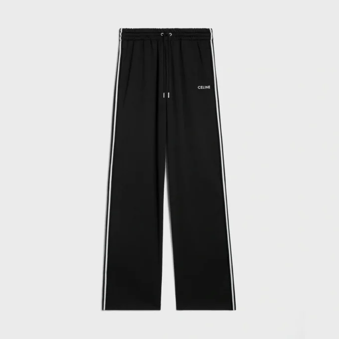 Tracksuit Pants in Double Face Jersey Tracksuit Pants in Double Face Jersey