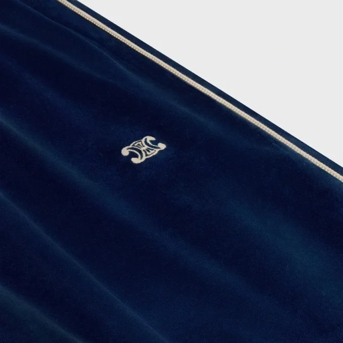 Tracksuit Pants in Velvet Jersey Tracksuit Pants in Velvet Jersey