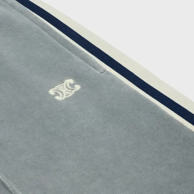 Tracksuit Pants in Velvet Jersey