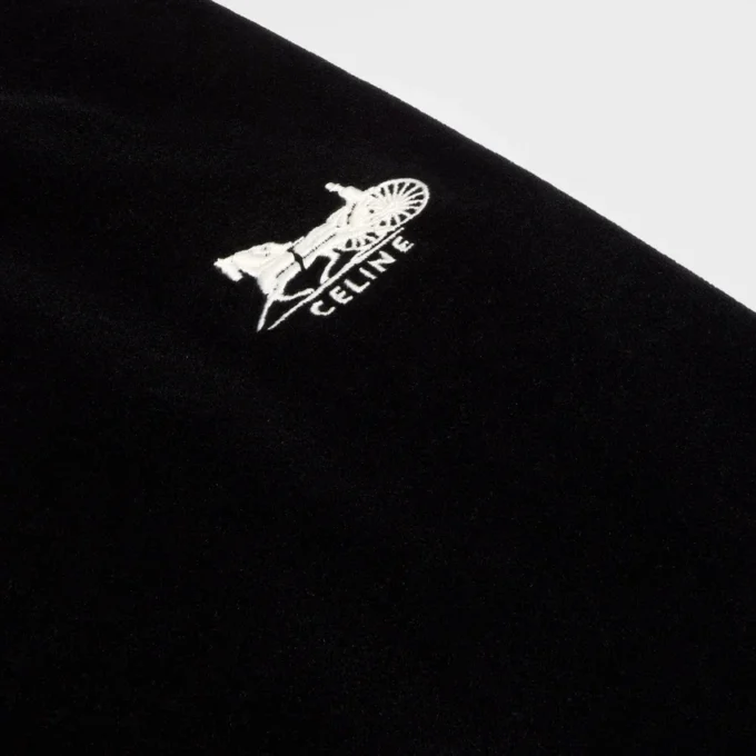 Tracksuit Pants in Velvet Jersey Tracksuit Pants in Velvet Jersey