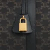 Travel Bag in Triomphe Canvas and Calfskin Travel Bag in Triomphe Canvas and Calfskin