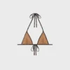 Triangle Top in Monogram Jersey Triangle Top in Monogram Jersey
