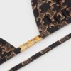 Triangle Top in Monogram Jersey Triangle Top in Monogram Jersey