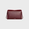 Trio Flap in Smooth Lambskin