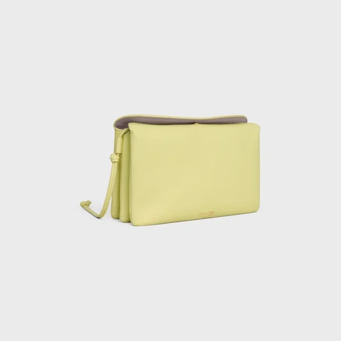 Trio Flap in Smooth Lambskin
