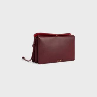 Trio Flap in Smooth Lambskin
