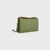 Trio Flap in Smooth Lambskin