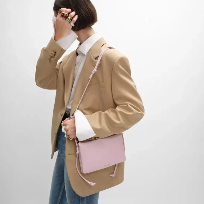 Trio Flap in Smooth Lambskin