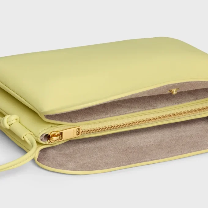 Trio Flap in Smooth Lambskin