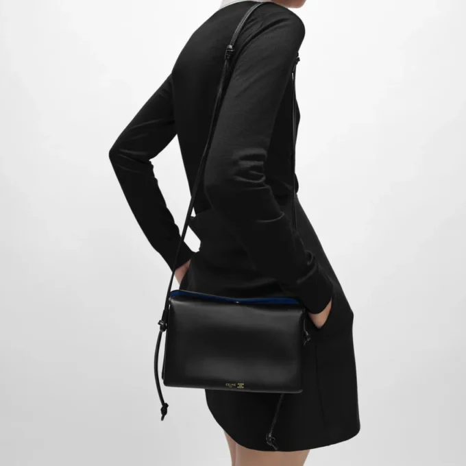 Trio Flap in Smooth Lambskin