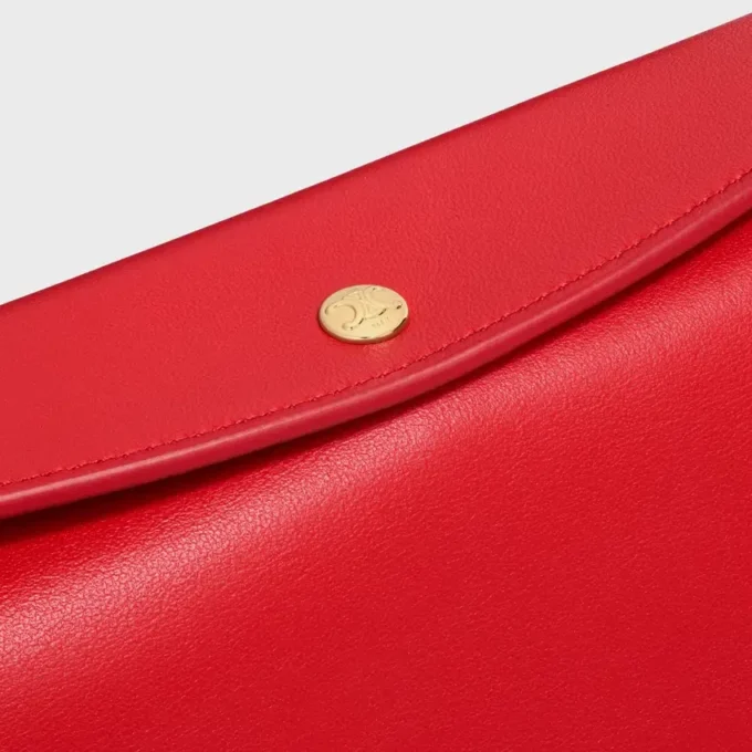 Trio Flap in Smooth Lambskin