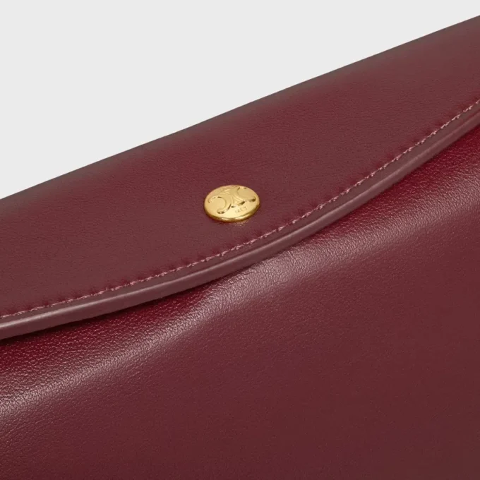 Trio Flap in Smooth Lambskin