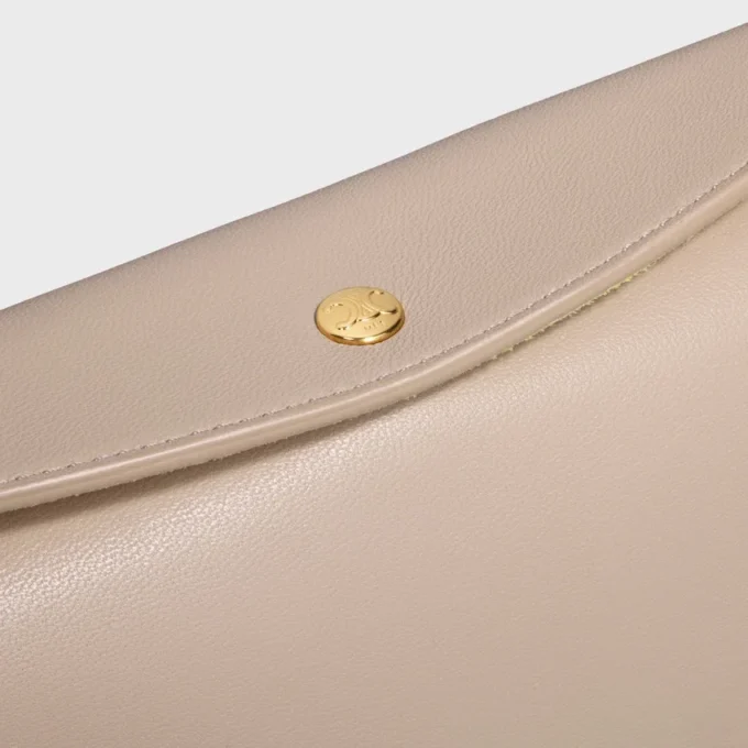 Trio Flap in Smooth Lambskin