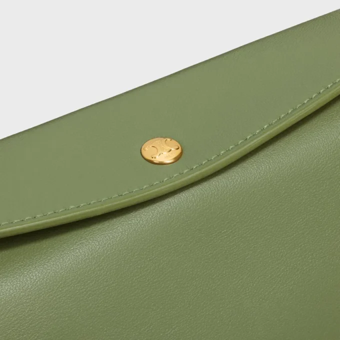 Trio Flap in Smooth Lambskin