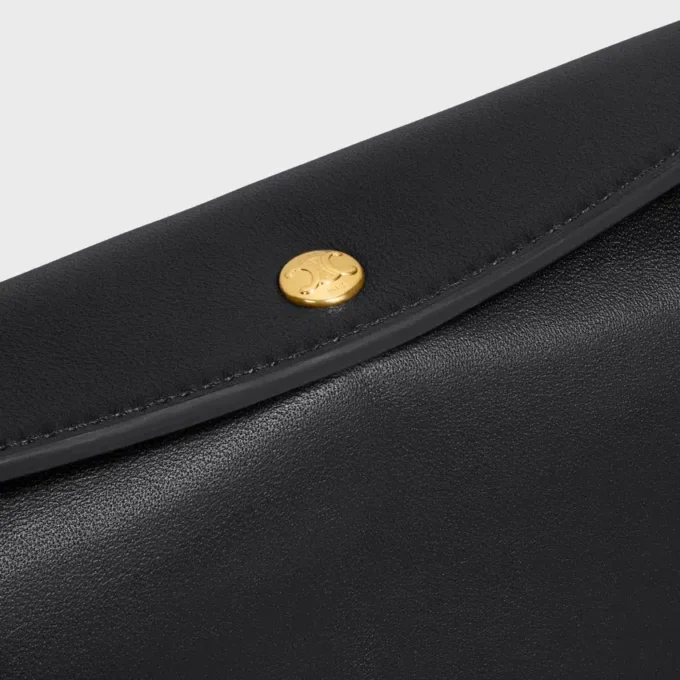 Trio Flap in Smooth Lambskin