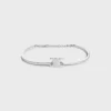 Triomphe Articulated Bracelet in Brass with Rhodium Finish Triomphe Articulated Bracelet in Brass with Rhodium Finish