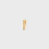 Triomphe Asymmetric Ring in Brass with Gold Finish Triomphe Asymmetric Ring in Brass with Gold Finish