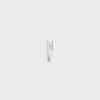 Triomphe Asymmetric Ring in Brass with Rhodium Finish Triomphe Asymmetric Ring in Brass with Rhodium Finish