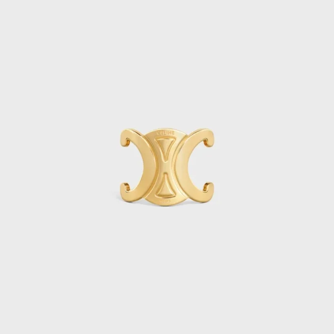 Triomphe Bag Ring in Metal Triomphe Bag Ring in Metal