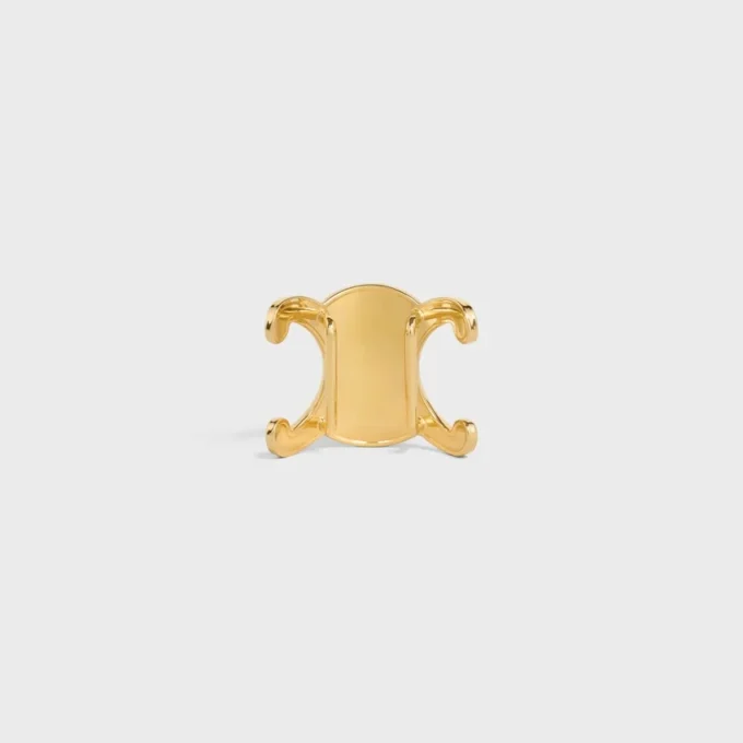 Triomphe Bag Ring in Metal Triomphe Bag Ring in Metal