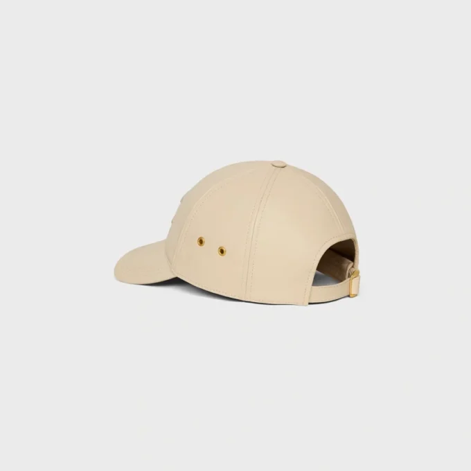 Triomphe Baseball Cap in Calfskin Triomphe Baseball Cap in Calfskin