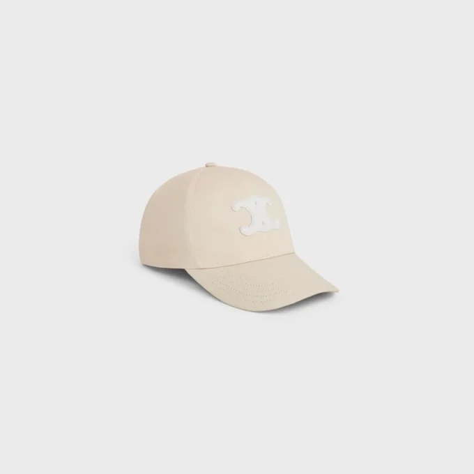 Triomphe Baseball Cap in Cotton