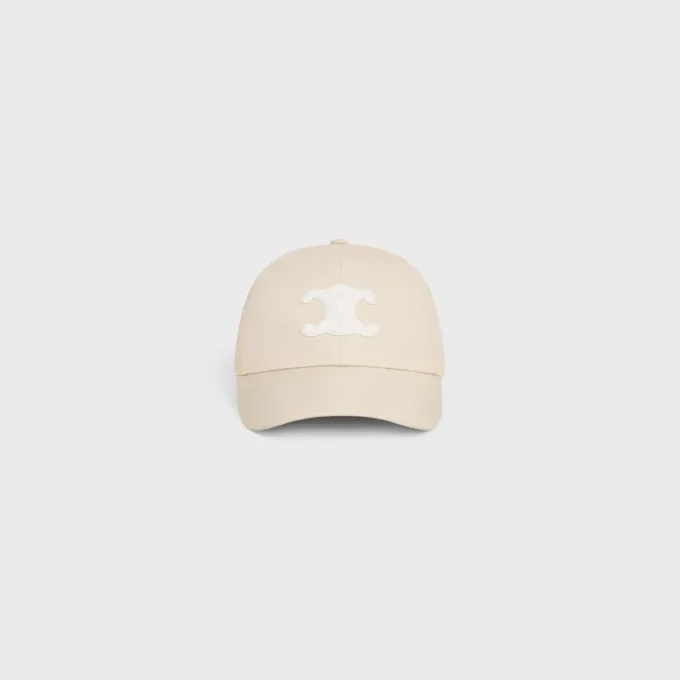 Triomphe Baseball Cap in Cotton