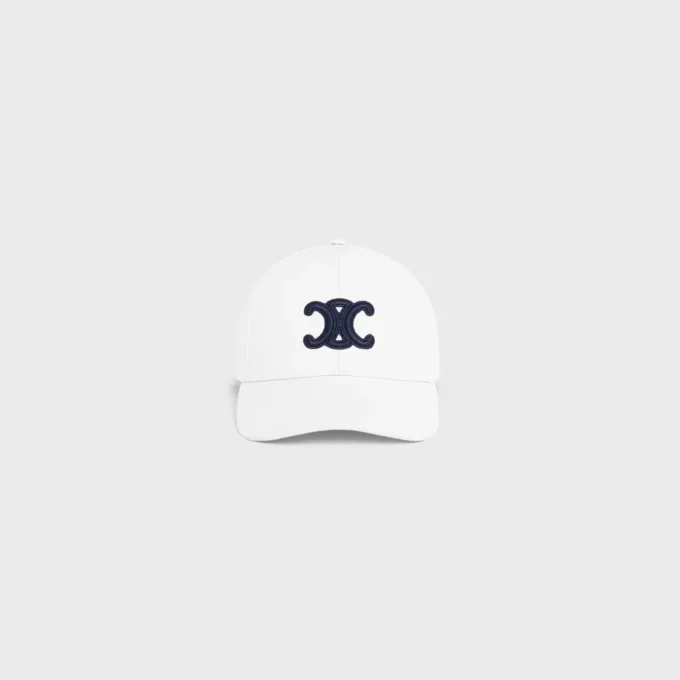 Triomphe Baseball Cap in Cotton Triomphe Baseball Cap in Cotton