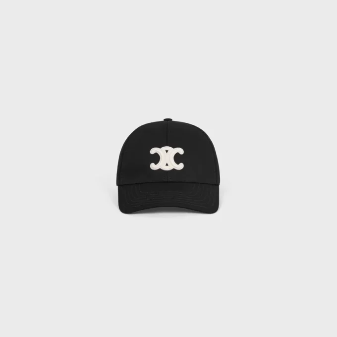 Triomphe Baseball Cap in Cotton