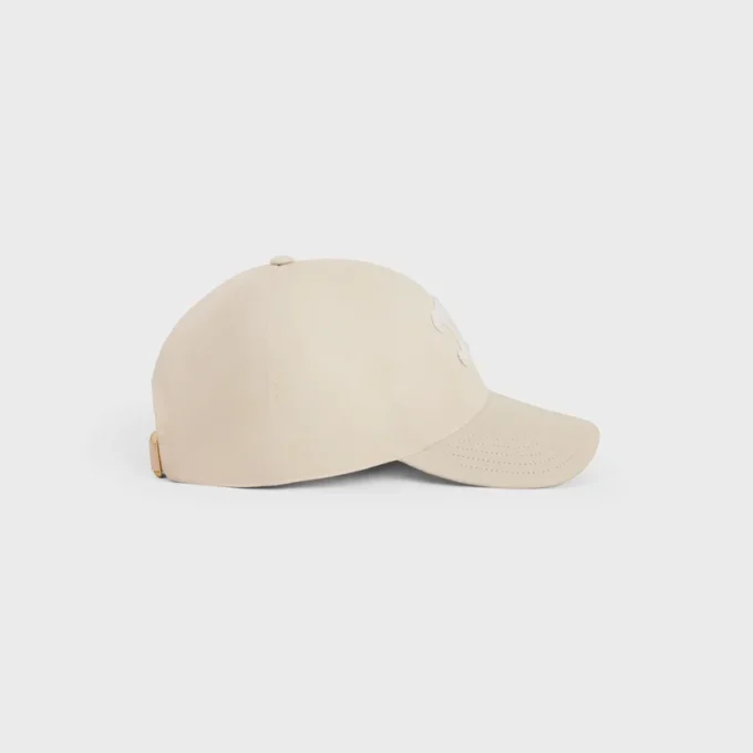 Triomphe Baseball Cap in Cotton