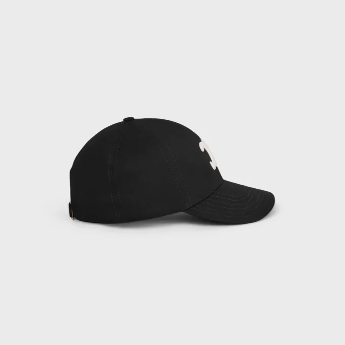 Triomphe Baseball Cap in Cotton