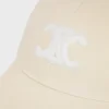 Triomphe Baseball Cap in Cotton