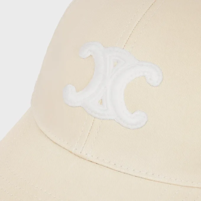 Triomphe Baseball Cap in Cotton