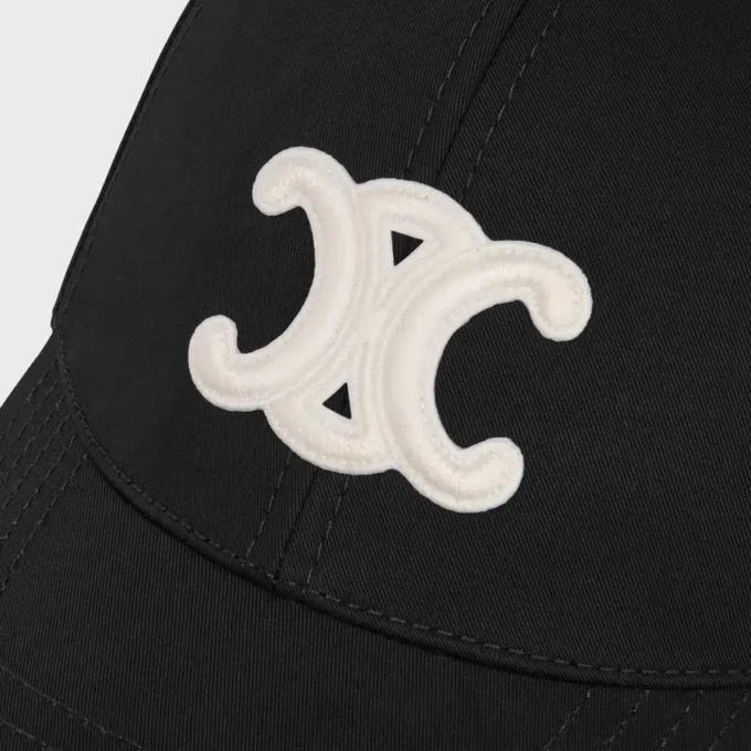 Triomphe Baseball Cap in Cotton