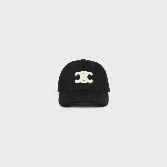 Triomphe Baseball Cap in Cotton Drill
