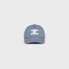 Triomphe Baseball Cap in Cotton Gabardine