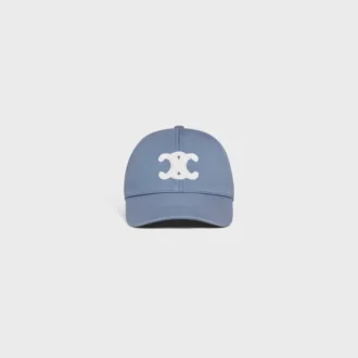 Triomphe Baseball Cap in Cotton Gabardine