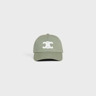 Triomphe Baseball Cap in Cotton Gabardine