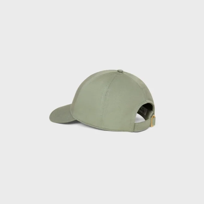 Triomphe Baseball Cap in Cotton Gabardine