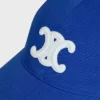 Triomphe Baseball Cap in Cotton Gabardine