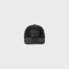 Triomphe Baseball Cap in Lambskin