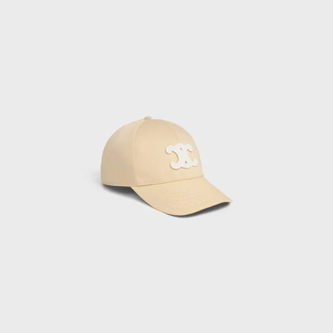 Triomphe Baseball Cap in Washed Cotton