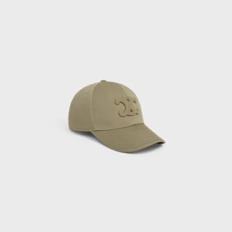 Triomphe Baseball Cap in Washed Cotton