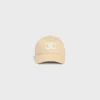 Triomphe Baseball Cap in Washed Cotton