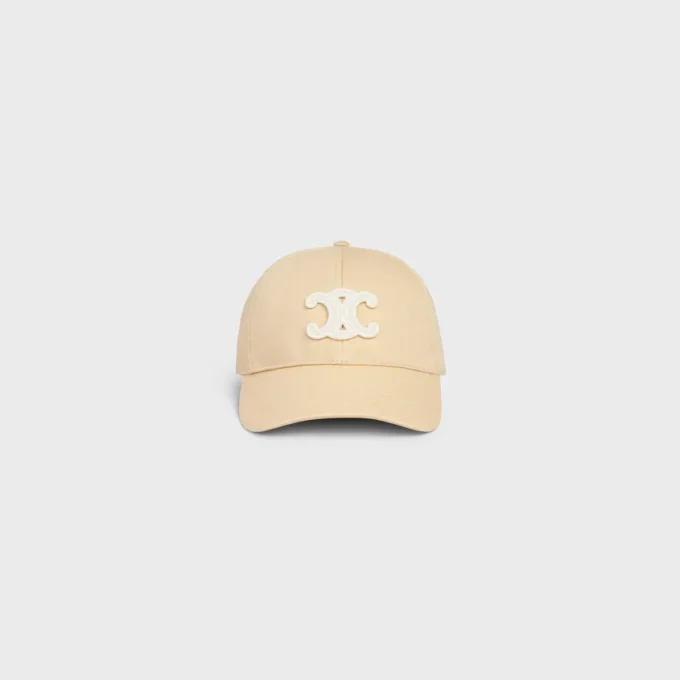 Triomphe Baseball Cap in Washed Cotton