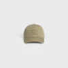 Triomphe Baseball Cap in Washed Cotton