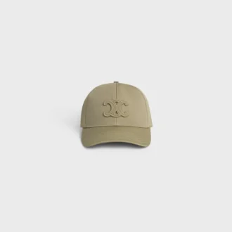 Triomphe Baseball Cap in Washed Cotton