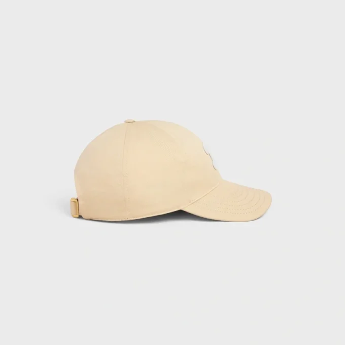 Triomphe Baseball Cap in Washed Cotton